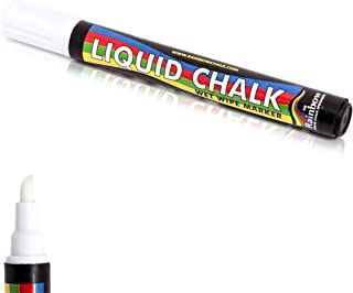 Liquid Chalk Marker Pen White - 5mm Bullet Nib