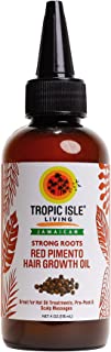 Tropic Isle Strong Roots Red Pimento Hair Growth Oil 4 Oz