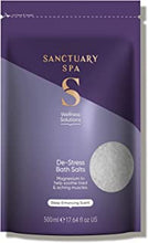 Sanctuary Spa De-Stress Epsom Bath Salts with Magnesium, No Mineral Oil, Cruelty Free & Vegan Bath Soak, 500g