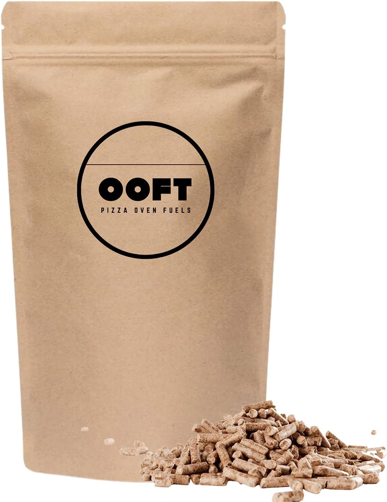 OOFT 100% Oak Hardwood Pizza Oven Pellets - 5KG Resealable Bag