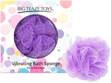 Big Teaze Toys Vibrating Bath Sponge Purple