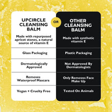 UpCircle Cleansing Face Balm with Apricot 55ml - Natural Cleanser To Remove Makeup, Including Waterproof Mascara + Clear Blackheads - Sea Buckthorn, Oat + Rosemary Oil - Vegan + Cruelty-Free