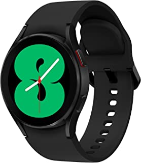 Samsung Galaxy Watch4 Smart Watch, Health Monitoring, Fitness Tracker, Long Lasting Battery, Bluetooth, 40mm, Black (UK Version)