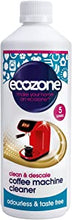 Ecozone Coffee Machine Cleaner and Descaler 500 ml - 5 Applications per bottle