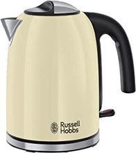 Russell Hobbs 20415 Stainless Steel Electric Kettle, 1.7 Litre, Cream