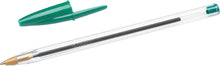 BIC Cristal Medium Ball Pen - Green, Pack of 4