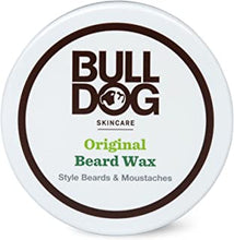 BULLDOG Skincare - Original Beard Wax for Men, Style Beards & Moustaches, 50g