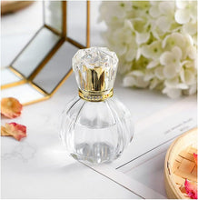 VASANA 50ML 1.7OZ Vintage Pumpkin Shape Spray Bottle Empty Refillable Clear Glass Perfume Bottle Fine Mist Spray Perfume Bottle Sprayer Makeup Cosmetic Containers