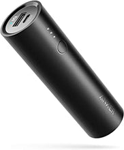 Anker Power Bank, PowerCore 5000 mAh Portable Charger, External Battery Power Bank, Compact Mobile Phone Charger with Power IQ, Compatible with iPhone XS Max/XR/XS/X/8/8 Plus, iPad, Galaxy and More