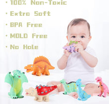 Baby Bath Toys Shower Gifts Dinosaur No Mold BathToys Water Table Pool Boon Bath Toy Organizer Bath Time Infant Bathtub Tub Toy Set Mold Free Bath Toys for Toddlers Kids Ages 3 4 5 6 7 8 Boys Girls