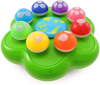 BEST LEARNING Mushroom Garden - Interactive Educational Light-Up Toddler Toys for 1 to 3 Years Old Infants & Toddlers - Colours, Numbers, Games & Music for Kids