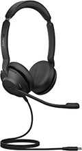 Jabra Evolve2 30 Headset – Noise Cancelling Microsoft Teams Certified Stereo Headphones with 2-Microphone Call Technology – USB-C Cable – Black