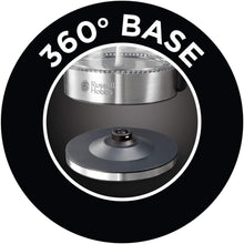 Russell Hobbs 21600-10 Illuminating Glass Kettle, Black, 1.7 Litre, 3000 Watt