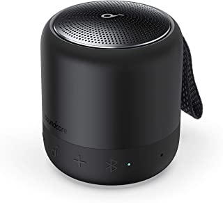 Anker Soundcore Mini 3 Bluetooth Speaker, BassUp and PartyCast Technology, USB-C, Waterproof IPX7, and Customizable EQ