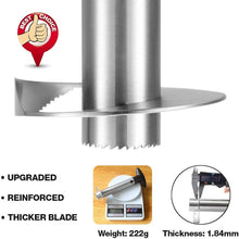 Pineapple Corer Peeler Cutter, [Upgraded, Reinforced] [Thicker Sharp Blade] Stainless Steel, Easy Clean, BPA Free Anti-Slip Handle Pineapple Cutter Slicer Tool Core Remover for Kitchen Fruit Rings