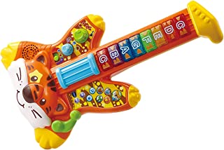 VTech Safari Sounds Guitar, Baby Musical Toy with Songs, Melodies and Animal Sounds, Fun and Colourful Musical Toys for Children, Educational Toy with Lights for Interactive Play, Ages 2 Years +