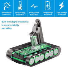 LabTEC V6 Lithium Battery 21.6 V 4000 mAh Replacement for Dyson Battery V6 DC58 DC59 DC61 DC62 DC72 DC74 SV03 SV04 SV05 SV06 SV07 SV09 Handheld Vacuum Cleaners