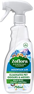 Zoflora Mountain Air Multipurpose Disinfectant Cleaner 750ml, Antibacterial Surface Cleaner, Kitchen Cleaner Spray