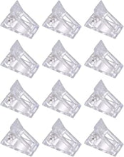 12Pcs Polygel Nail Clips for Polygel Quick Building, Nail Tips Clip for Dual Form Acrylic Nail Extension