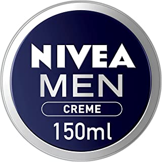 NIVEA Men Creme (Pack of 5, 150ml), Intensive Everyday Moisturising Cream for Whole Body, Fast-Absorbing Face, Body and Hand Cream, with Vitamin E and Aloe Vera Formula