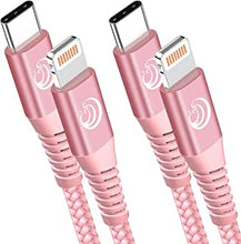 USB C to Lightning Cable 2M 2Pack, Aioneus USB C iPhone Cable MFi Certified PD Fast Lightning to Type C iPhone Charger Cable Braided Power Charging Lead for iPhone 14 13 12 11 Pro Max Mini XR XS X 8