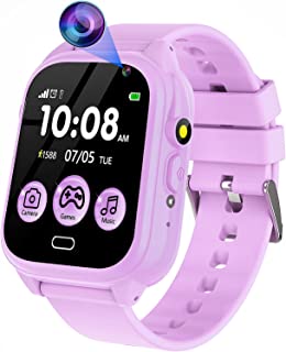 Ruopoem Kids Smart Watch - Boys Girls Watch with Pedometer, Smart Watch for Kids with 26 Learning Games Camera Music Flashlight Video Alarm, Toys Gifts for Kids 3-12