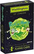 Rick and Morty Waddingtons Number 1 Playing Cards