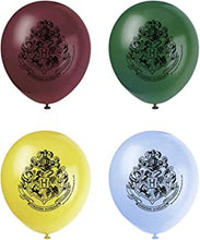 Unique Party 59075 Latex Balloons-12 | Harry Potter | 8 Pcs, Multi, 12"