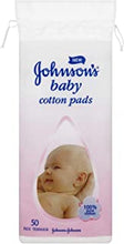 Johnsons - Johnsons Baby Cotton Pads - 50 Pieces