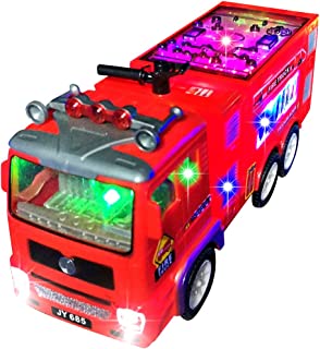 Electric Fire Truck Toys for 3-12 Year Old Boys,3D Lightning firetrucks for Boys Toys for 3-11 Year Old Boys Gifts for 3-12 Year Old Boys