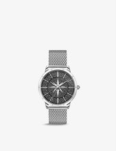 WA0349-201-203 Rebel Spirit Compass stainless steel watch