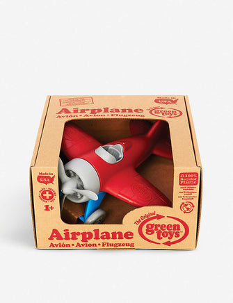 Recycled-plastic aeroplane toy