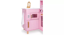 Chad Valley Wooden Kitchen with Breakfast Bar - Pink