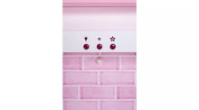 Chad Valley Wooden Kitchen with Breakfast Bar - Pink