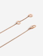 Divas’ Dream 18ct rose-gold, malachite and diamond necklace