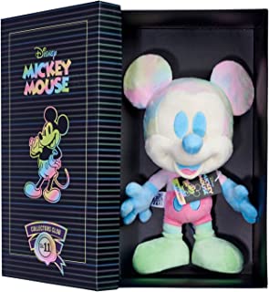 Simba 6315870310 Disney Tie Dye Mickey Mouse - November Edition, Amazon Exclusive, 35 cm Plush Figure in Gift Box, Special, Limited Edition Collectible, Soft Toy Suitable for Children from Birth