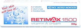 RETIMAX 1500 Vitamin A, retinol cream,ant-Ageing Anti-wrinkle cream for dehydrated skin, 30g