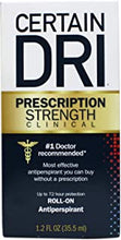 Certain Dri AXDSE181180 Prescription Strength Clinical Antiperspirant Roll On, 1.20 oz