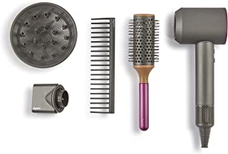 Casdon 73252 Dyson Supersonic Styling Set | Interactive Toy Hairdryer for Children Aged 3 Years & Up | Looks and Works Like The Real Thing