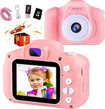 Kids Camera,Jkevow Childrens Digital Camera for 3-8 Year Old Girls,1080P HD Video Camera for Kids with 32GB SD, Birthday for 3 4 5 6 7 8 Year Old Girls