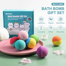 Maylawn Bath Bombs Gift Set, Vegan & Cruelty Free, Ideal Present for Women, Girls, Birthday Mothers Day Gifts Idea, 9-Pieces Handmade Fizzy Bubble Bath Bombs