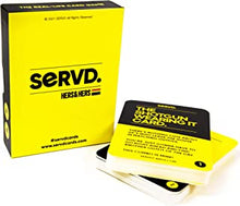 SERVD - Hers & Hers (Female Couples) - The Hilarious Real-Life Couples Card Game for Adults. A Funny Lesbian Couples Gift