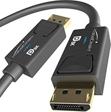KabelDirekt – 8K DisplayPort & DP cable, special A.I.S. shielding & official VESA certification – 2m (for DP 1.4 gaming PCs/laptops/graphics cards/monitors, supports 4K@120Hz, 144Hz/165Hz/240Hz)