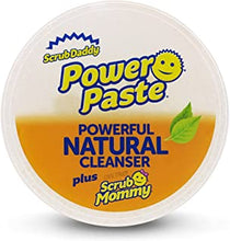 Scrub Daddy Power Paste, All Purpose Cleaning Product - Cleaner for Your Oven, Glass, Kitchen, Stainless Steel, Shower Door Screen, Hob and More - Natural Cleaning Clay with Scrub Mommy Sponge