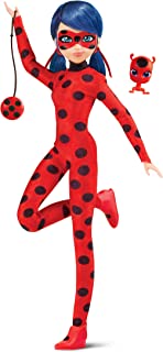 Miraculous Ladybug And Cat Noir Toys Ladybug Fashion Doll | Articulated 26cm Ladybug Doll With Accessories And Miraculous Kwami | Marinette Superhero Ladybug Figurine | Bandai Miraculous Dolls Range