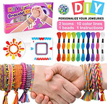 Friendship Bracelet Kit for Girl Kids，DIY Bracelet Making Kit for 5-10 Year Old Kid Girls Birthday Gift for 5-12 Year Old Girl Children Charm Bracelets Bead Kit for Girls Birthday Present Age 7 8 9 10