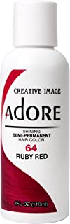 Adore Shining Semi Permanent Hair Colour, 64 Ruby Red