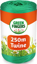 250m Garden Twine Natural Green  Durable Garden String  Green Garden Twine for Plants  Green Garden String Twine  Polypropylene Twine  Gardening String  Green String  Plant String  Green Twine