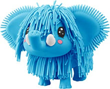 Jiggly Pets Pearlescent Elephant Blue Interactive Electronic Puppy toy with sounds music and movement Animal Toys Interactive pets walking elephant puppy