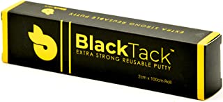 PROtastic Industrial Strength ORIGINAL Black Tac Tack Putty (1 metre long x 2cm wide) for Repairing, Reconstructing & Protecting Objects, Mouldable Repair Putty, Removable Waterproof Glue Putty